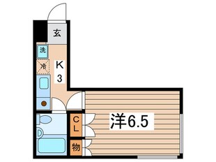 パティオフラットヨコハマの物件間取画像